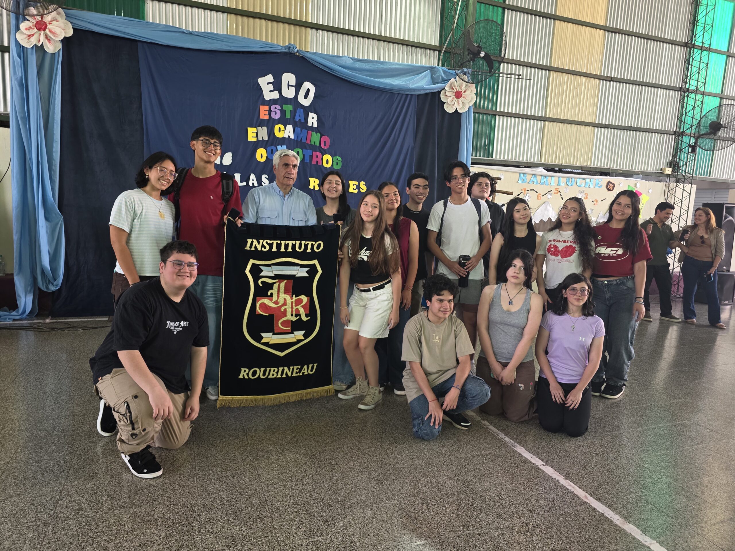 Roubineau fue sede del Primer Encuentro de Estudiantes Secundarios Católicos