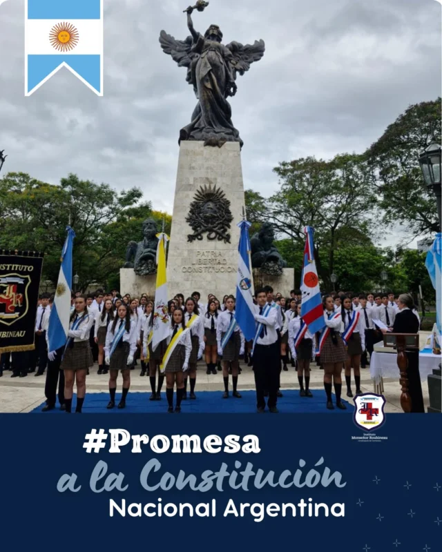¡Sí, prometo! 💙 

En la emblemática Plaza Libertad, nuestros alumnos de 6 to. Año, vivieron una jornada inolvidable: la Promesa de Lealtad a la Constitución Nacional y Provincial . 

Más que un acto formal, es la reafirmación de nuestros valores democráticos y el respeto por los derechos y garantías que nos unen como sociedad. Estamos orgullosos de ver a esta nueva generación de jóvenes comprometerse con nuestra ley fundamental. 📜🙌 

¡Felicitaciones! Gracias familias por acompañarnos. 😊 

#InstitutoRoubineau 
#PromesaLealtad #Constitucion