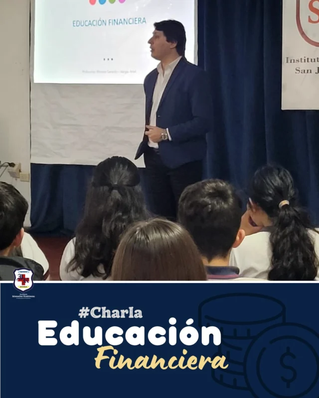 Ahorrar, planificar y crecer. 📈💪

Los estudiantes de 3 er. año del Ciclo Básico participaron de una charla para promover el desarrollo de sus habilidades para una mejor toma de decisiones en la economía personal. 

💵 Se abordaron temas como la importancia de la planificación de los gastos, el ahorro, el consumo responsable, el uso consciente del dinero y de las herramientas financieras que forman parte de la vida cotidiana. 

💪Este espacio de aprendizaje ayuda a fortalecer competencias esenciales, fomentando una ciudadanía más informada y preparada para enfrentar distintos desafíos financieros. 

👤Agradecemos a los profesores a cargo, Gerardo Almirón y Ariel Vargas. 

#InstitutoRoubineau 
#EducacionFinanciera #Charla